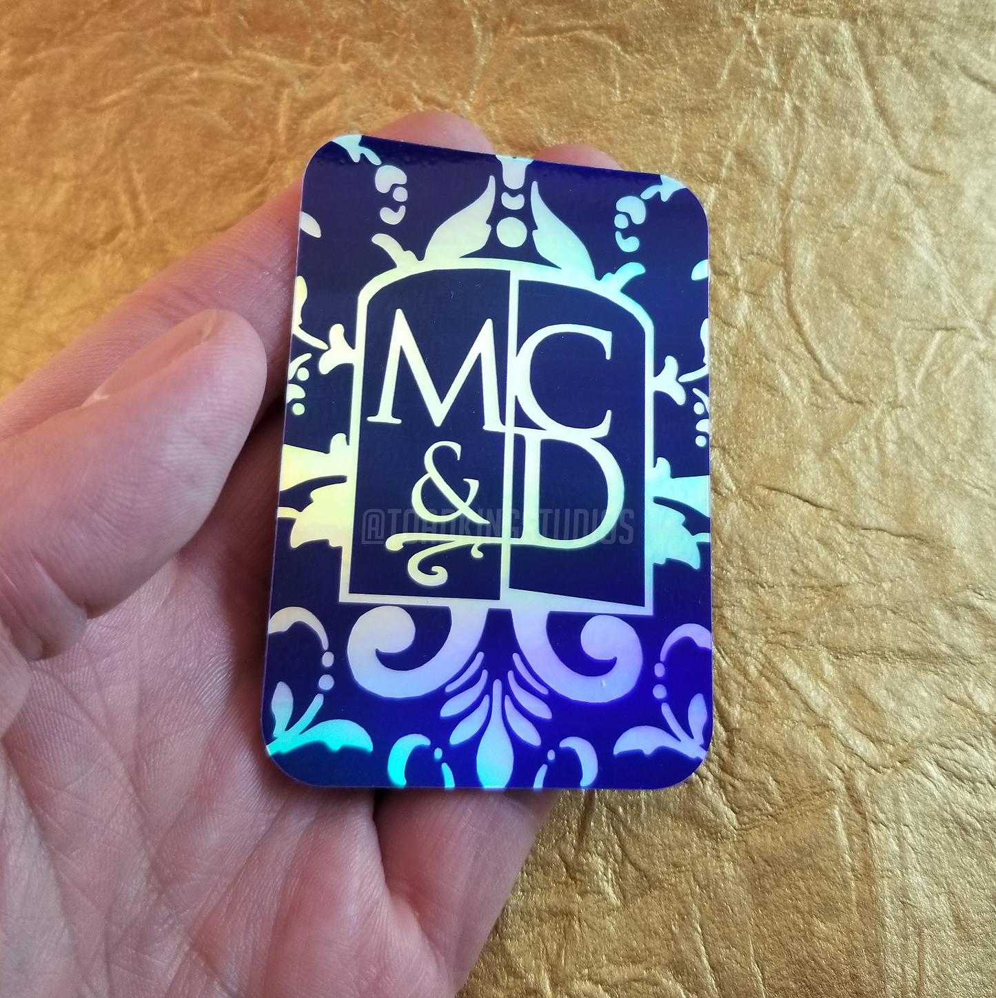Marshall Carter and Dark Holographic Sticker