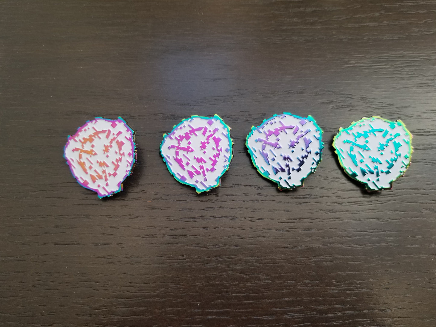 Glitched SCP Logo Pin