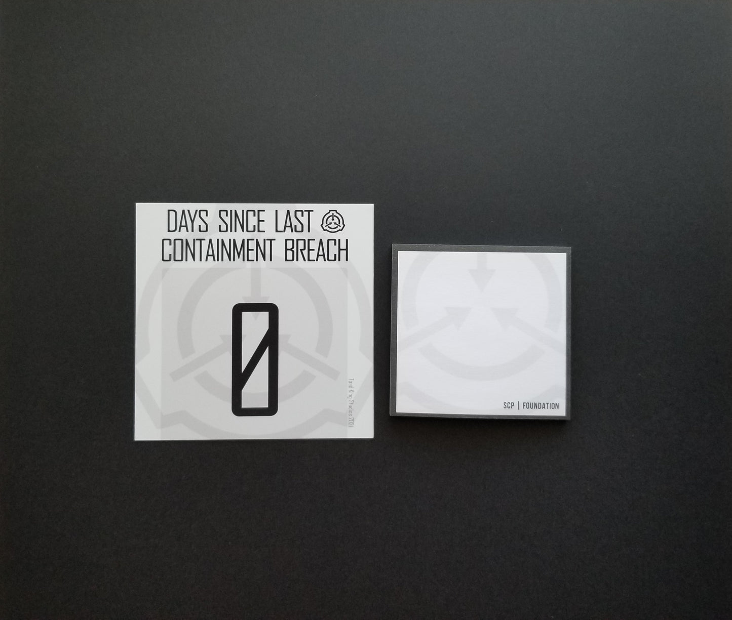 Days Since Last Containment Breach Magnet