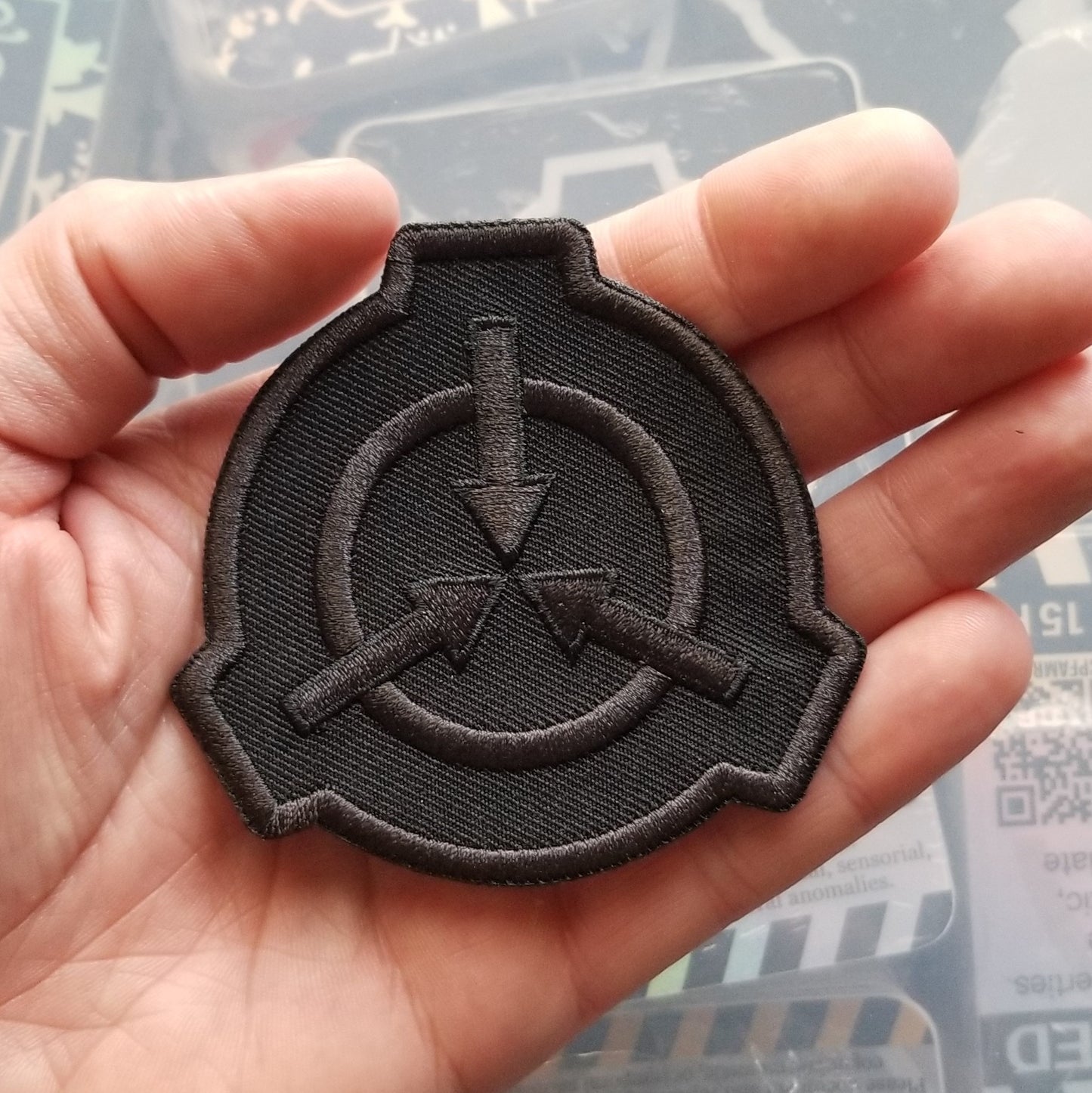 Black Ops SCP Logo 3 Inch Patch