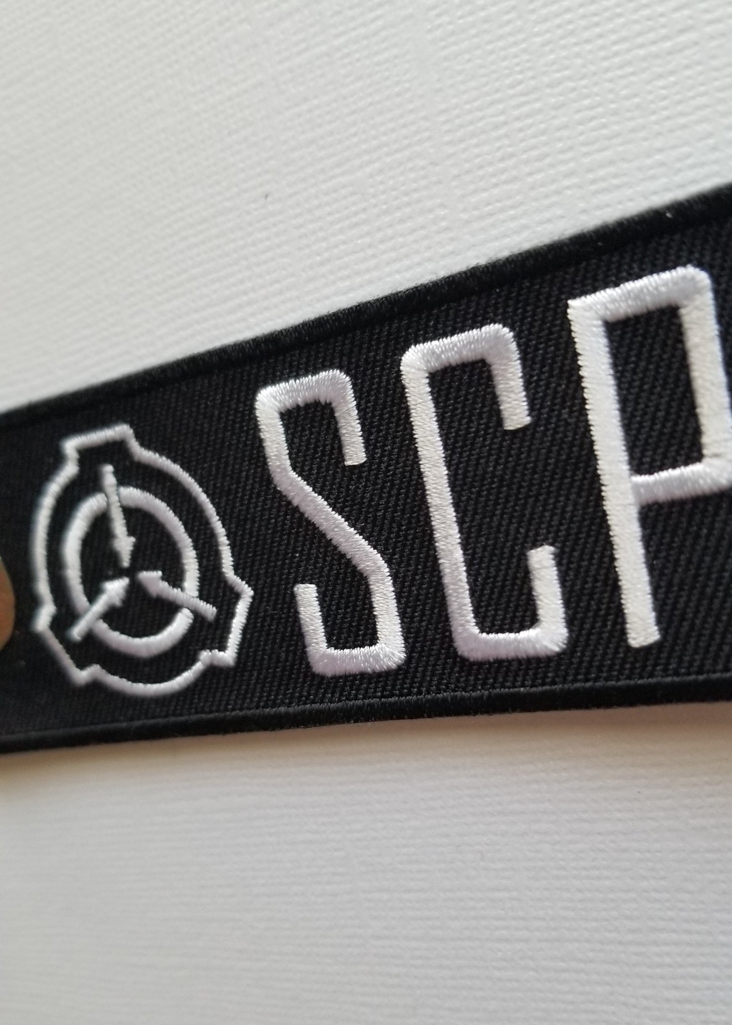 SCP Black Keychain