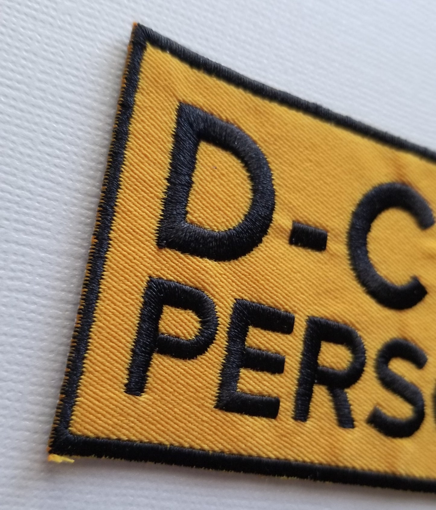 D-Class Personnel Orange Patch