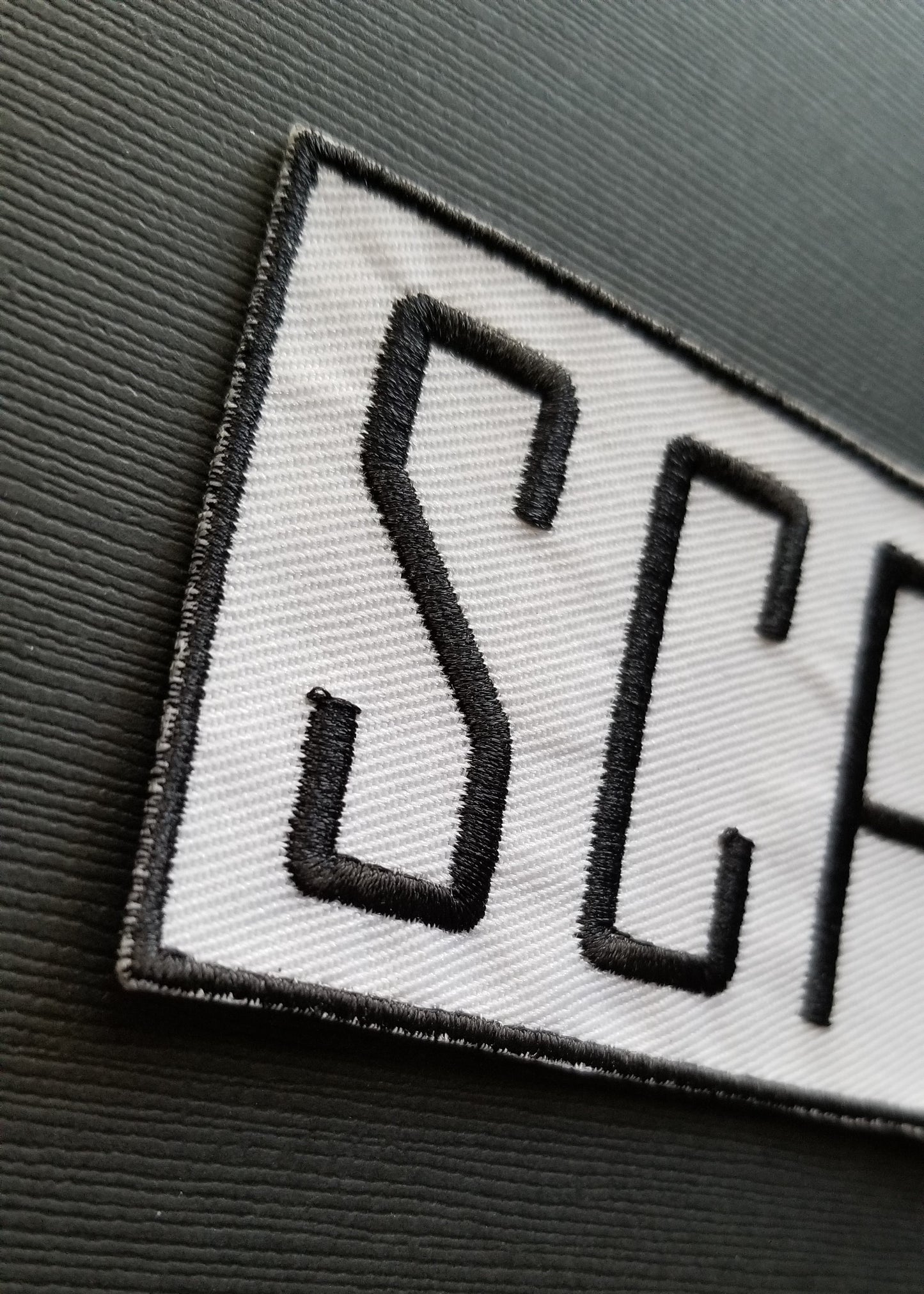 SCP Science Text White Patch