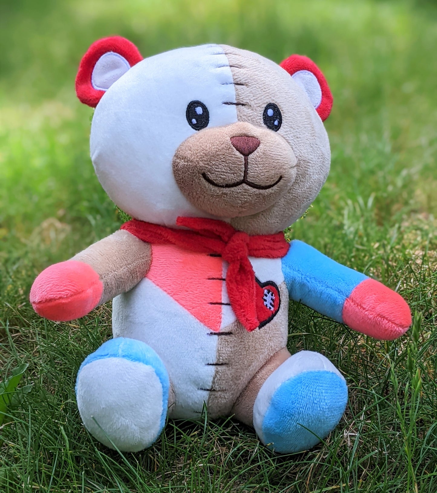 Flash Sale! Patchwork Bear SCP 2295 Plush