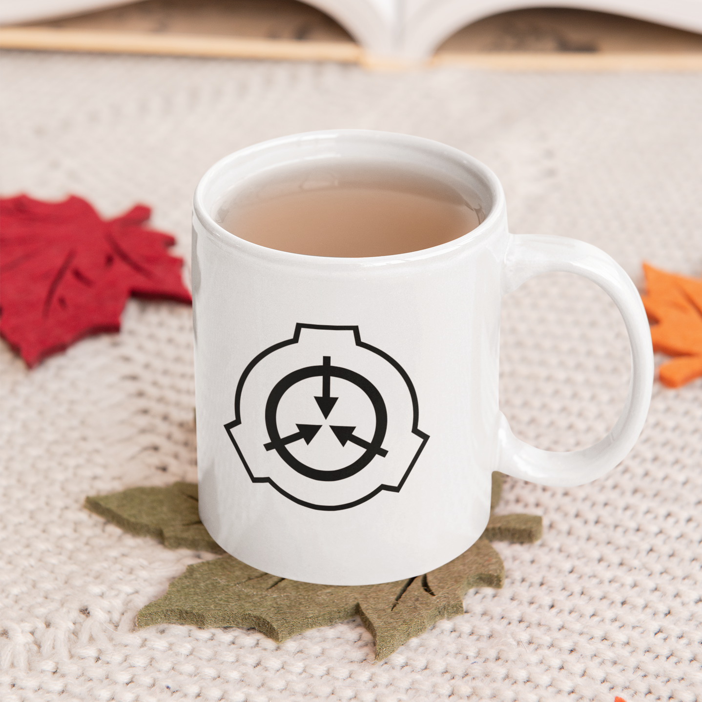 SCP Black Logo Mug