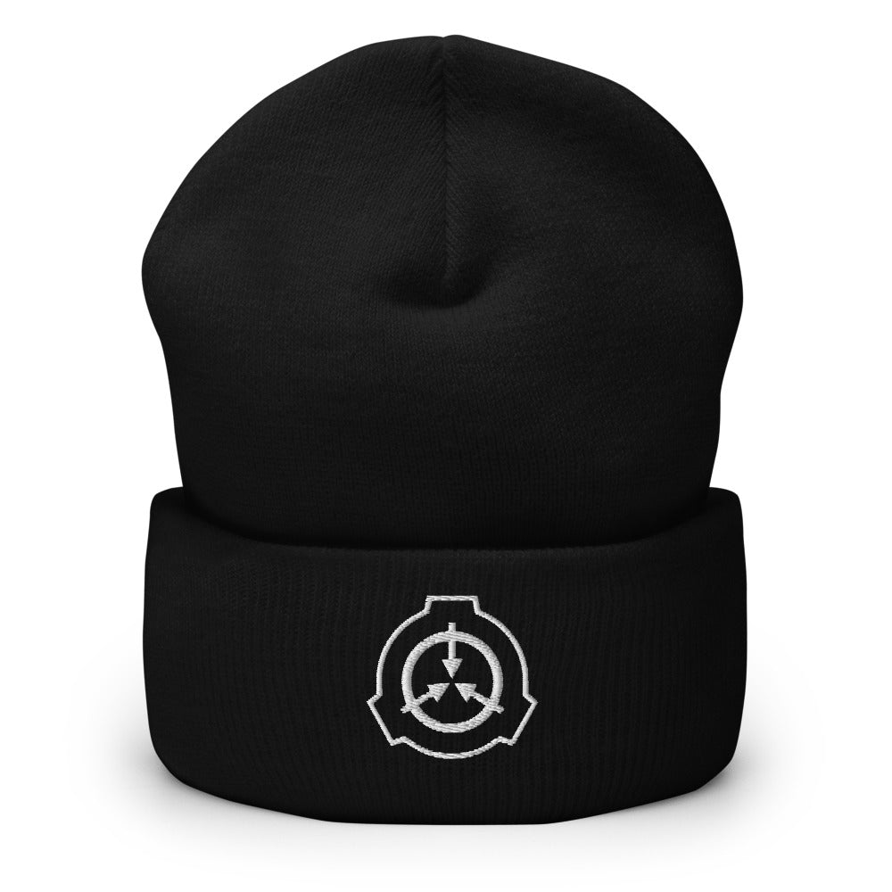 SCP White Logo Beanie