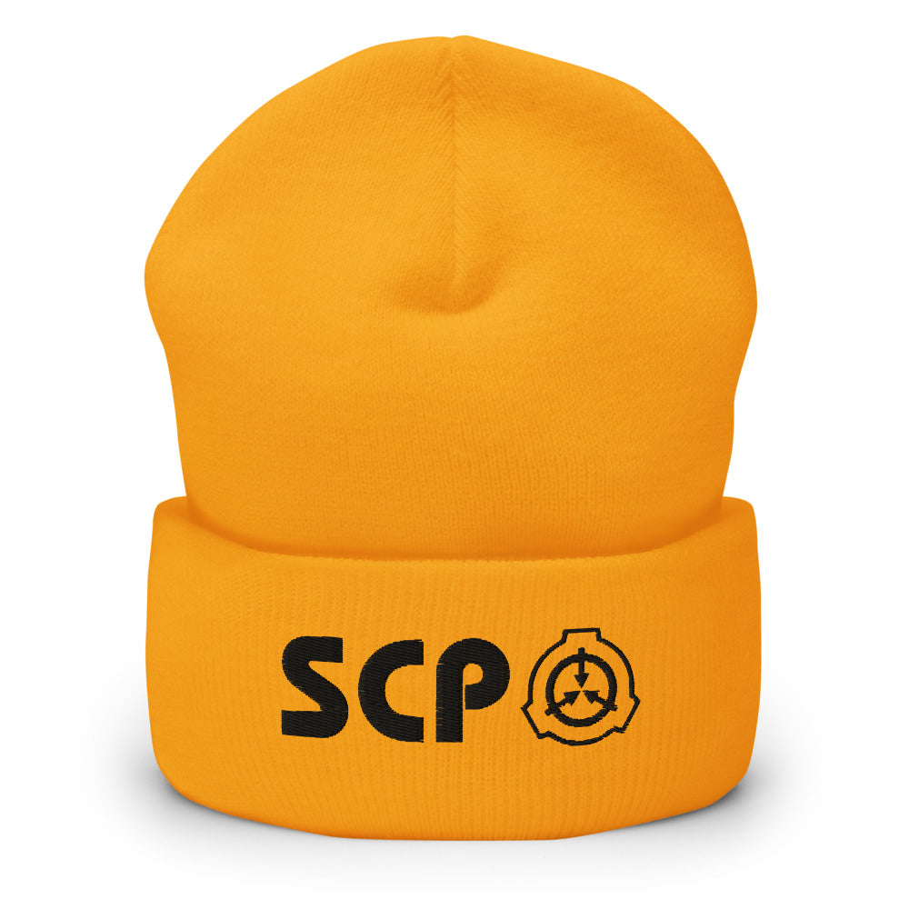 SCP Black Logo and Text