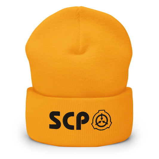 SCP Black Logo and Text
