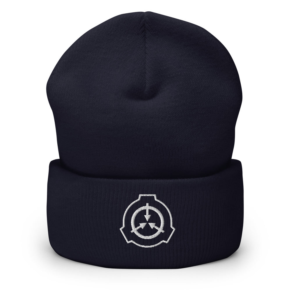SCP White Logo Beanie