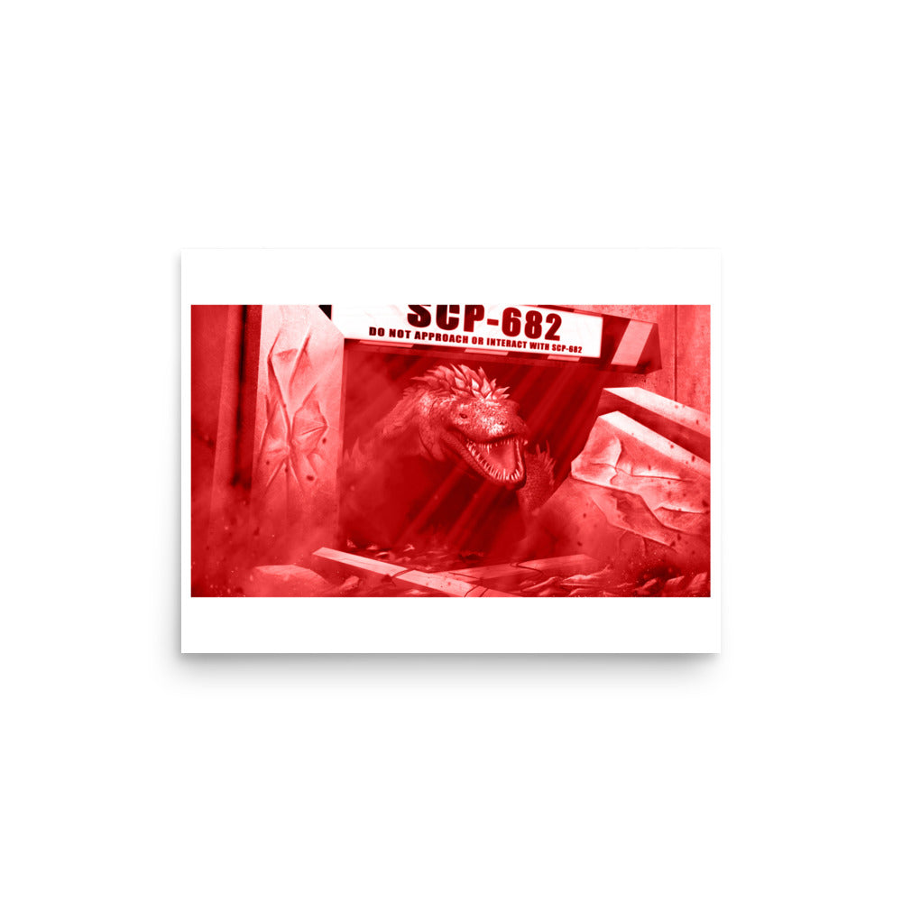 SCP-682 (The hard to destroy Reptile)