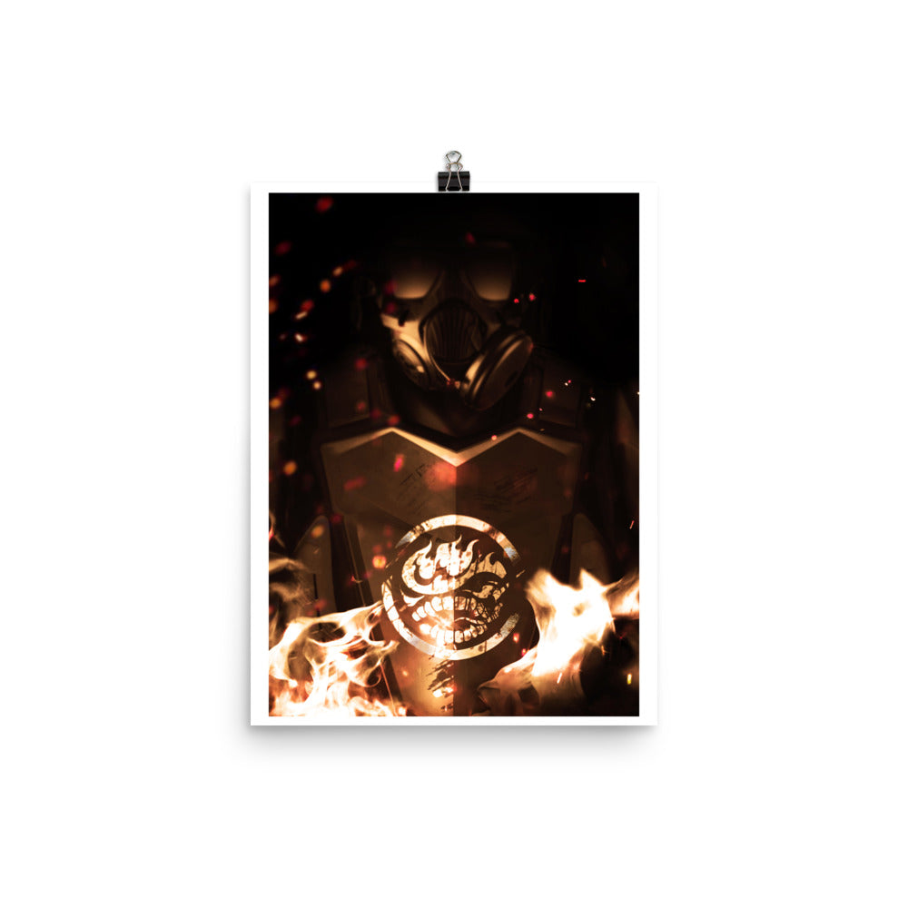 MTF Fire Eaters Poster by SCP Illustrated