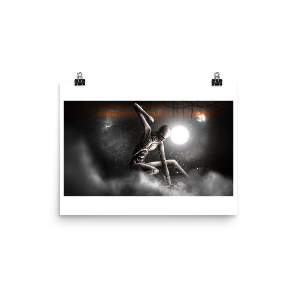 SCP-096 Rampage Poster by SCP ILLUSTRATED