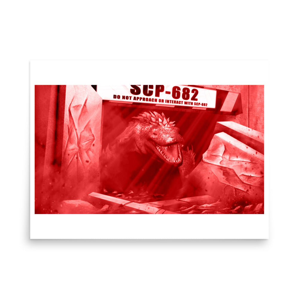SCP-682 (The hard to destroy Reptile)