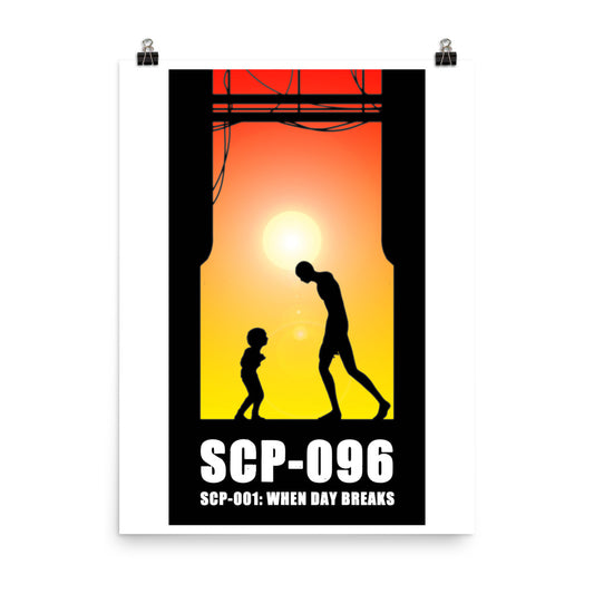 SCP-096 When Day Breaks Poster by SCP Illustrated