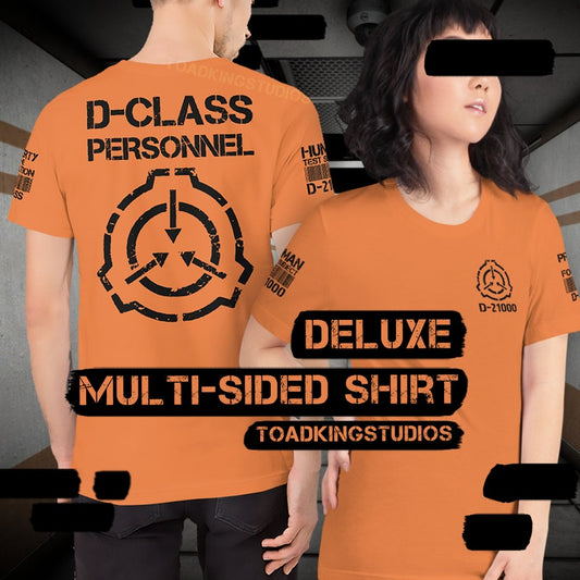 D-Class Multi Sided Deluxe Unisex T-Shirt