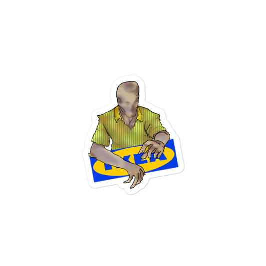 SCP 3008 IKEA Employee Sticker