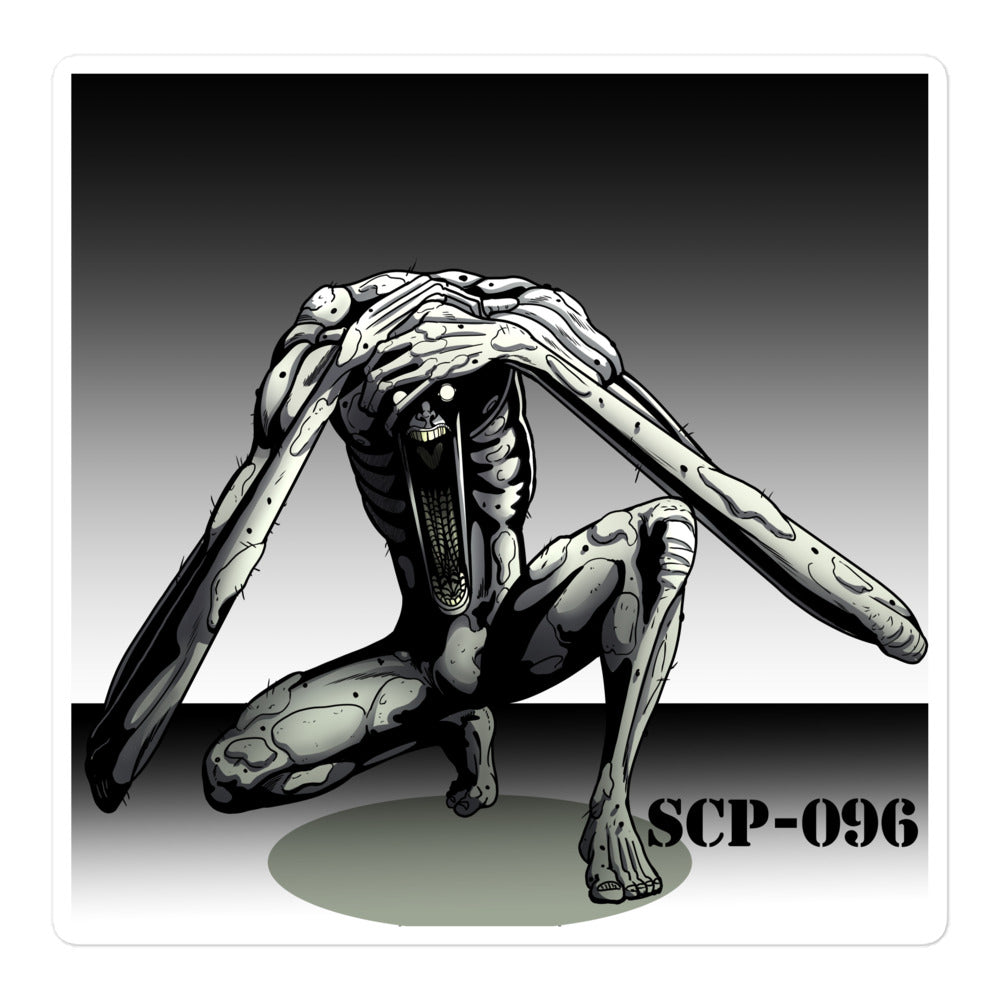 SCP 096 Shy Guy Sticker by SCP Illustrated – The SCP Store