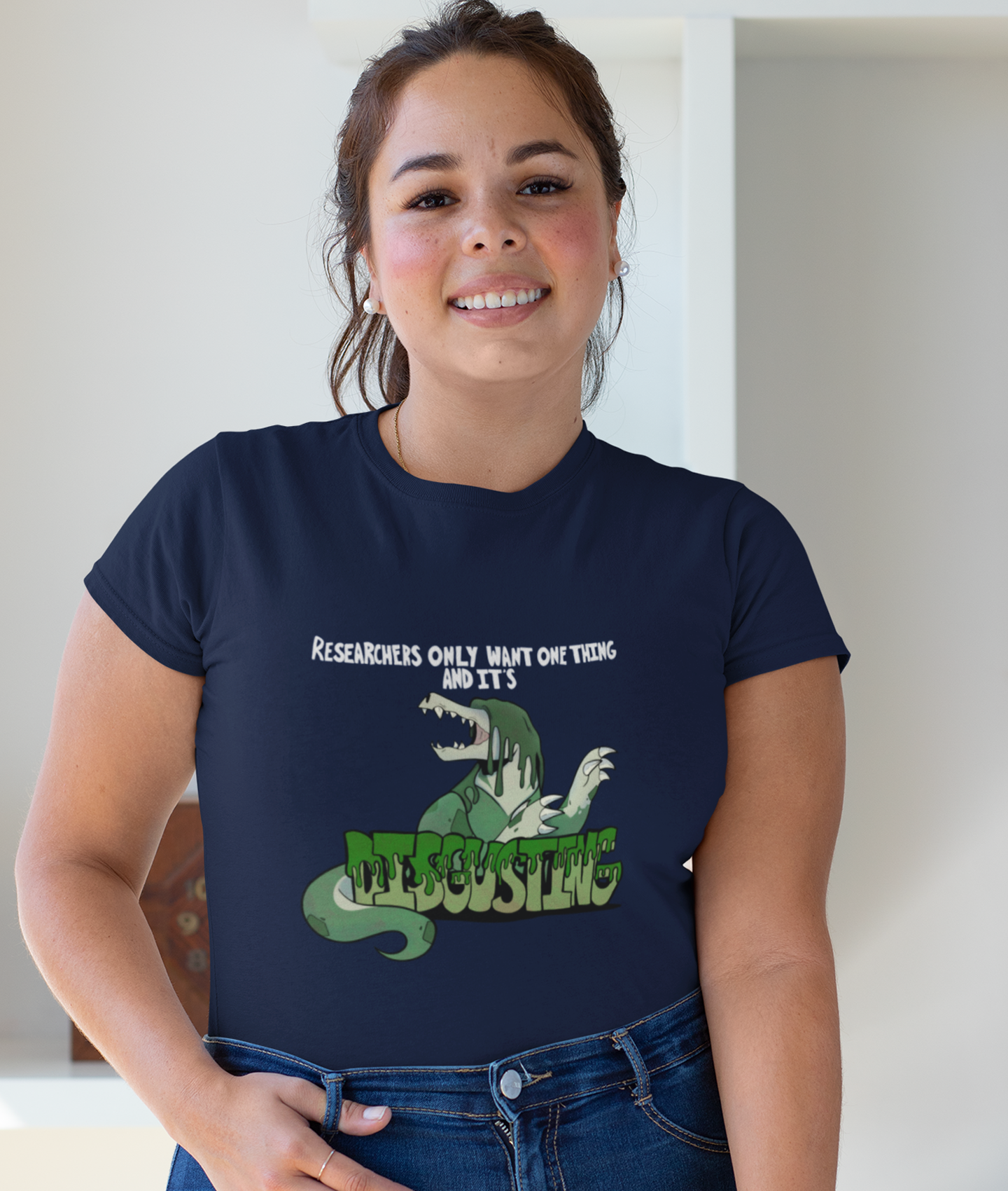 SCP-682: Researchers Only Want One Thing Unisex T-Shirt – The SCP