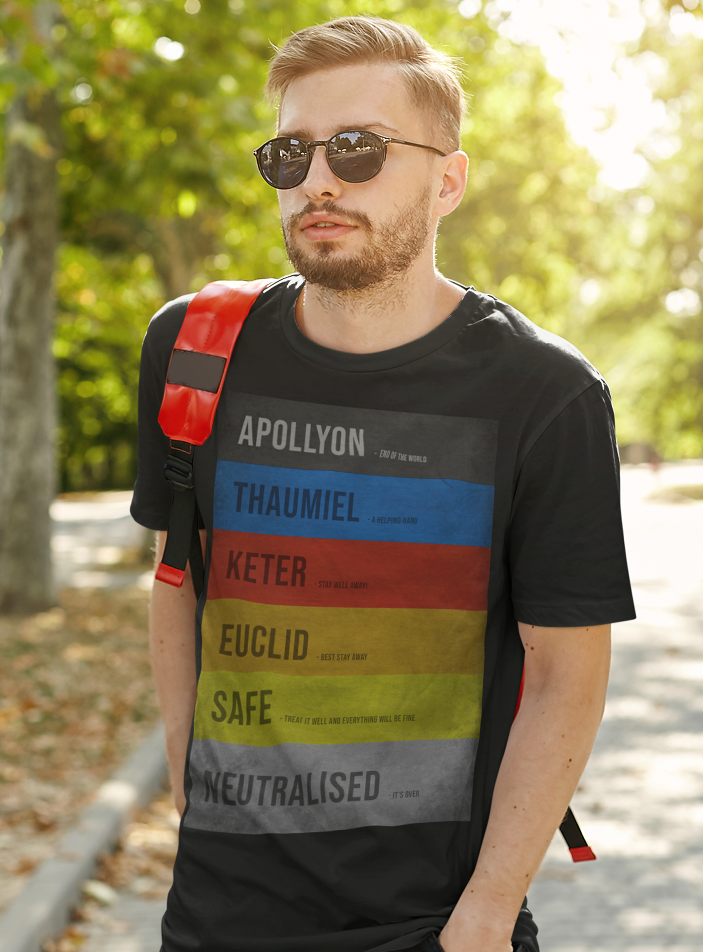 scp goggles Object Classes Unisex T-Shirt – The SCP Store