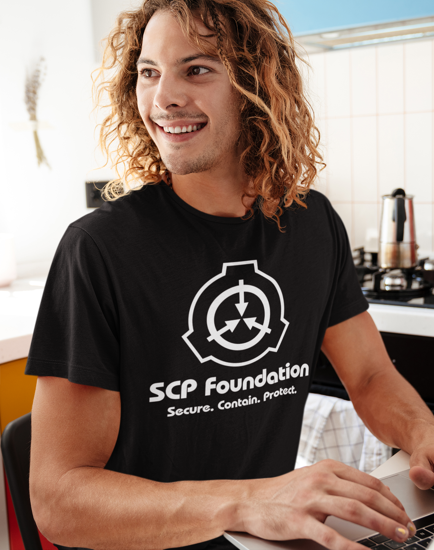 SCP Foundation Shirt , SCP Foundation Logo Symbol T-shirt All Sizes