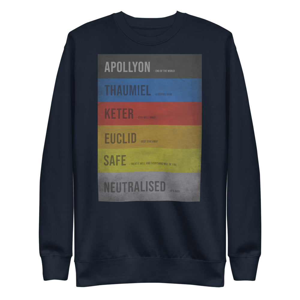 Object Classes Unisex Sweatshirt