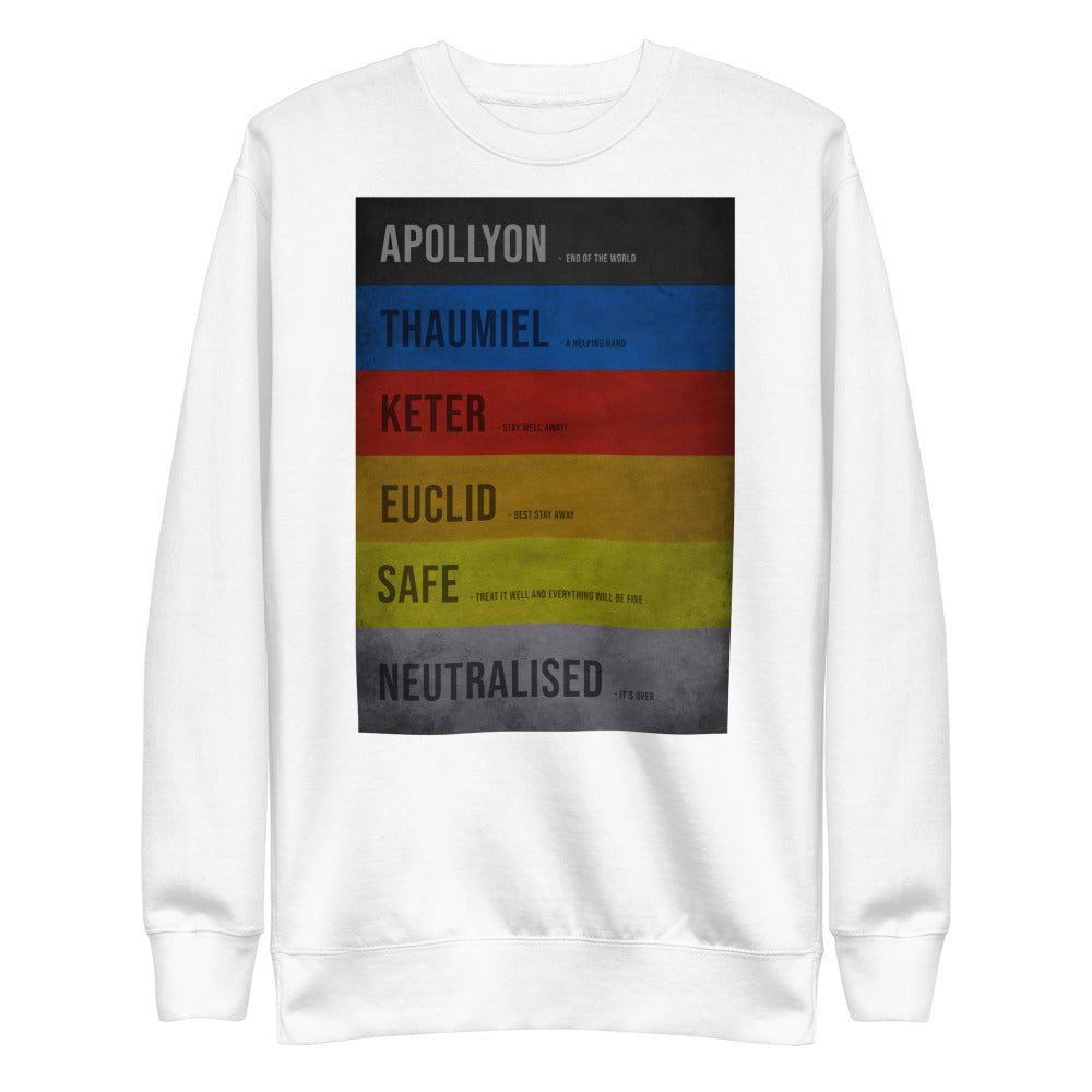 Object Classes Unisex Sweatshirt