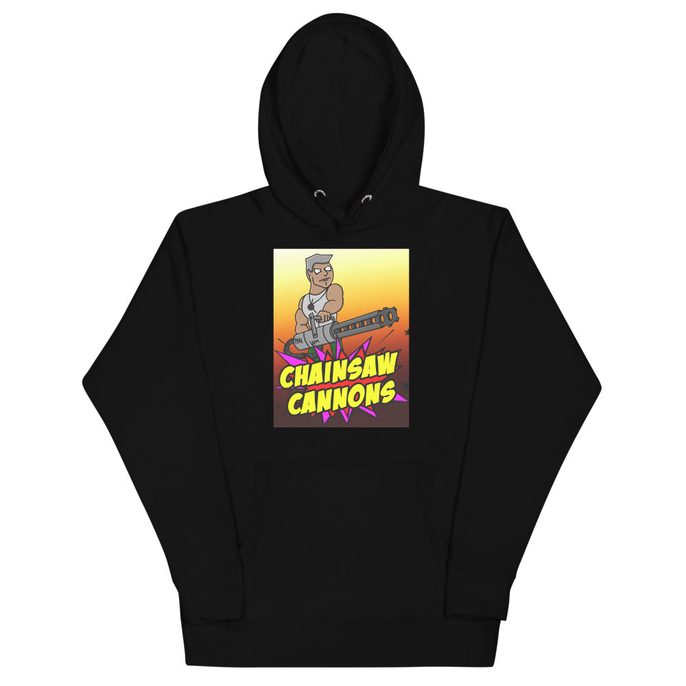Chainsaw Cannons Unisex Hoodie