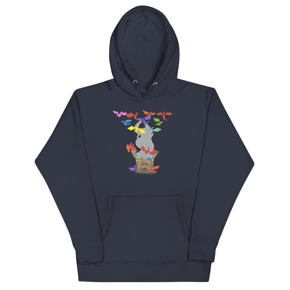 SCP-1762: Where The Dragons Went Unisex Hoodie