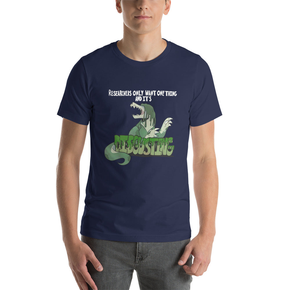SCP-682: Researchers Only Want One Thing Unisex T-Shirt