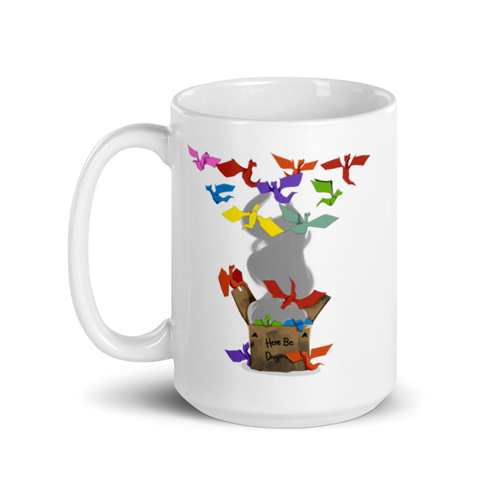 SCP-1762: Where The Dragons Went Mug