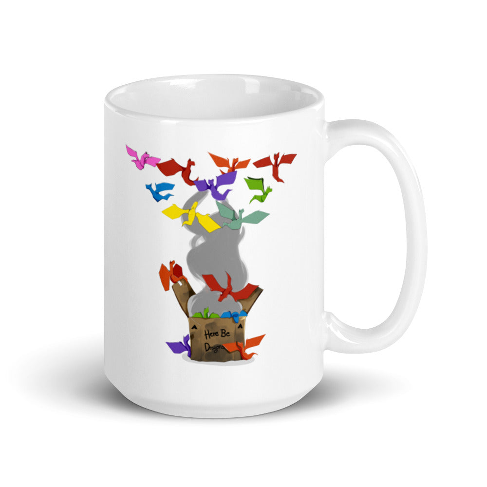 SCP-1762: Where The Dragons Went Mug