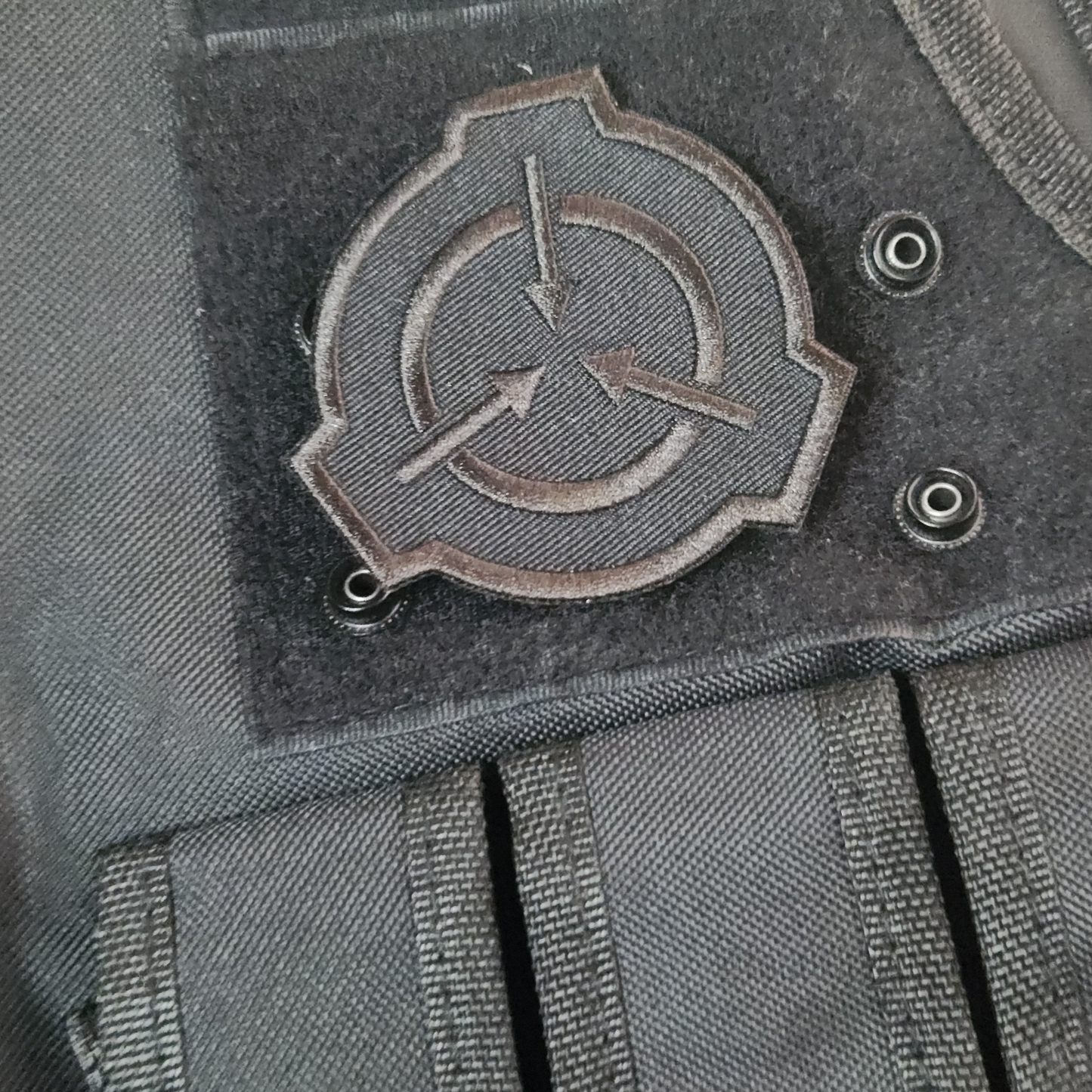 Black Ops SCP Logo 3-Inch Patch Velcro Back