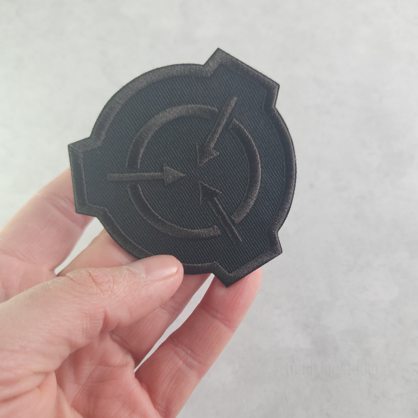 Black Ops SCP Logo 3-Inch Patch Velcro Back