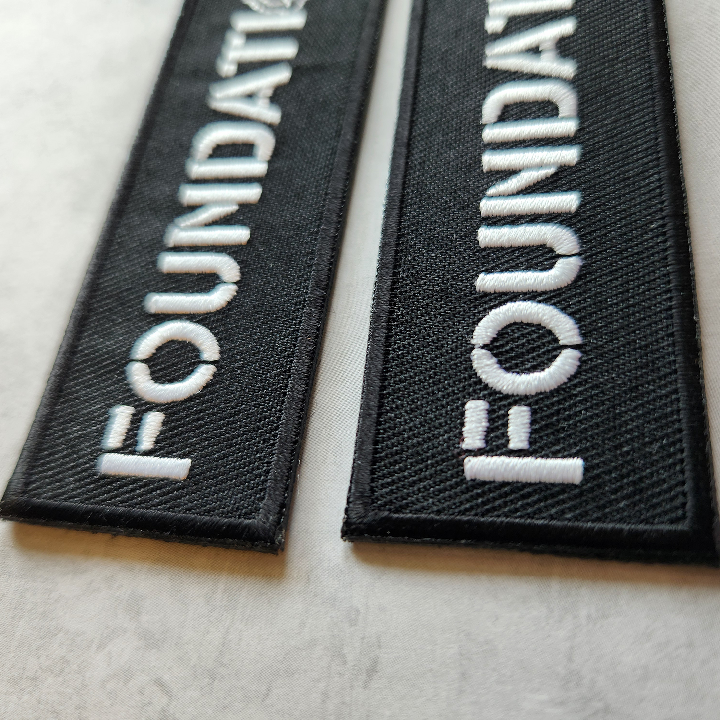 Foundation Black Keychain