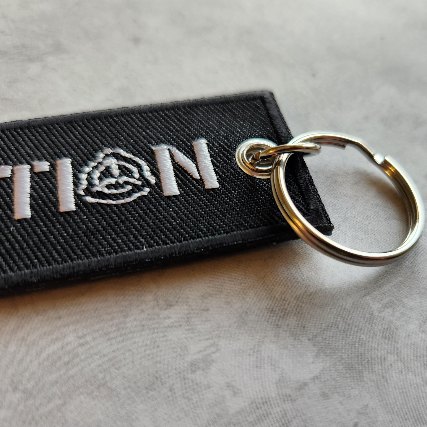 Foundation Black Keychain