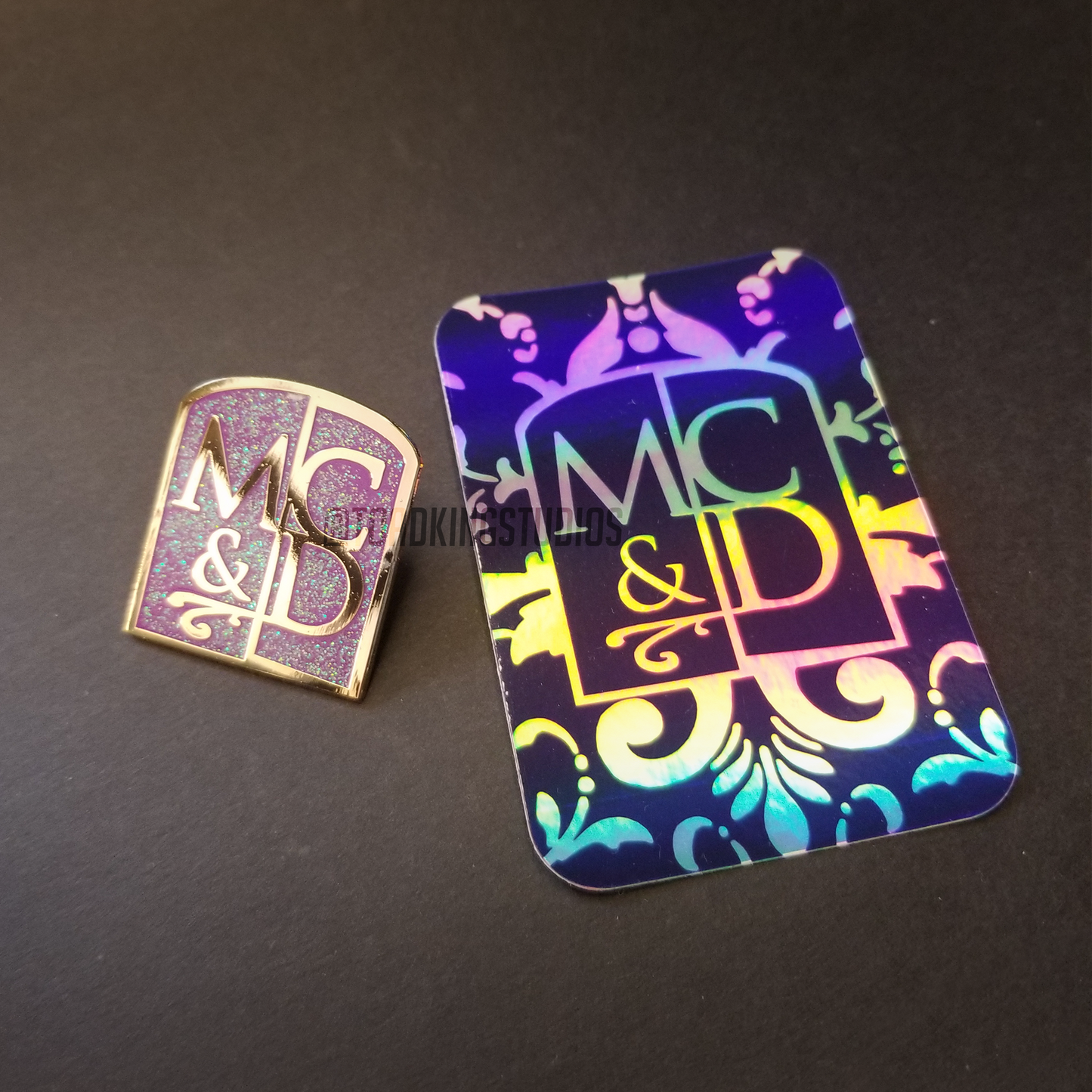 Marshall Carter and Dark Holographic Sticker