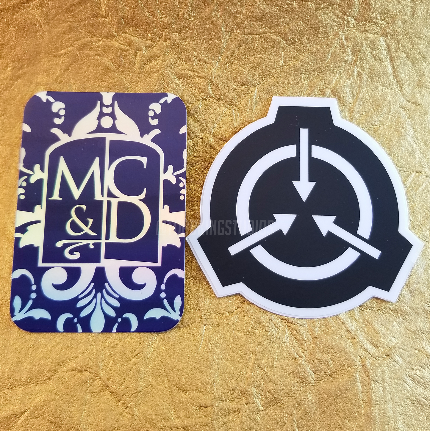 Marshall Carter and Dark Holographic Sticker