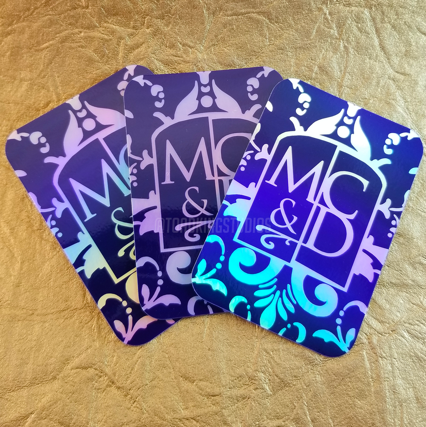 Marshall Carter and Dark Holographic Sticker