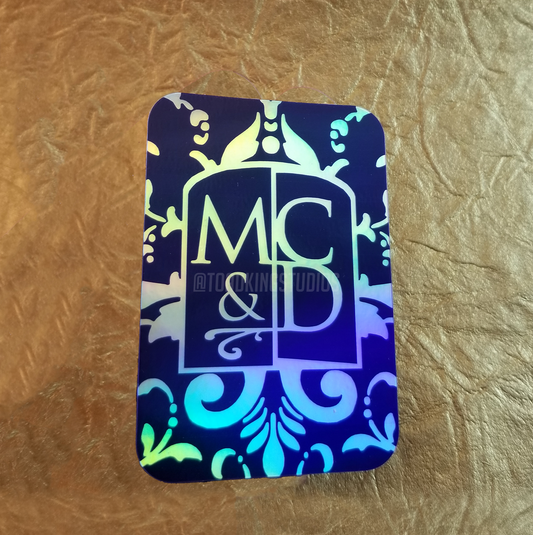 Marshall Carter and Dark Holographic Sticker