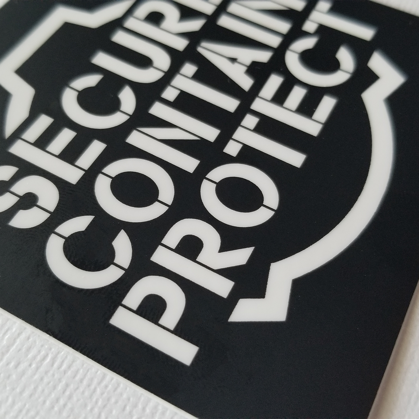 Secure Contain Protect Sticker