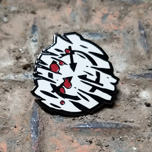 Breach Damaged SCP Logo Pin