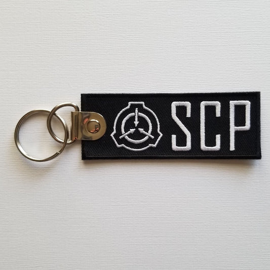 SCP Black Keychain