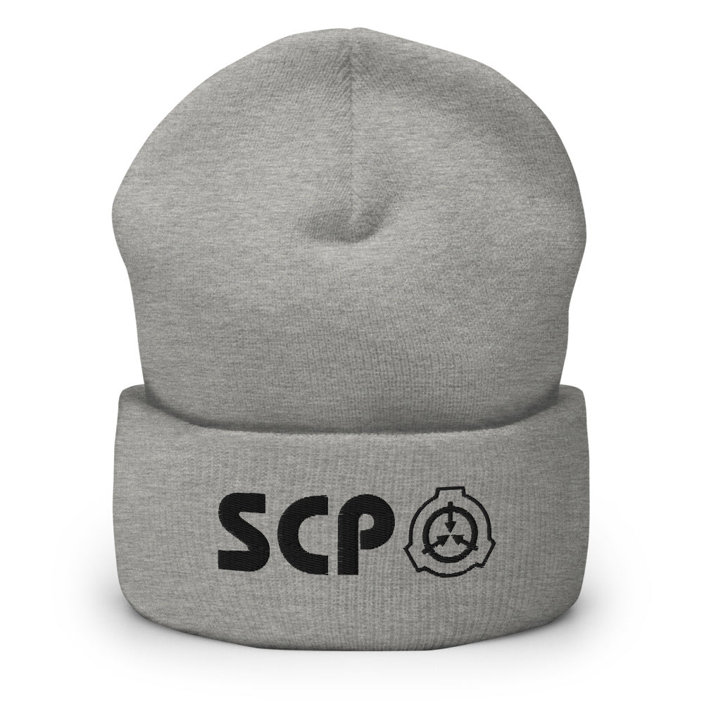 SCP Black Logo and Text
