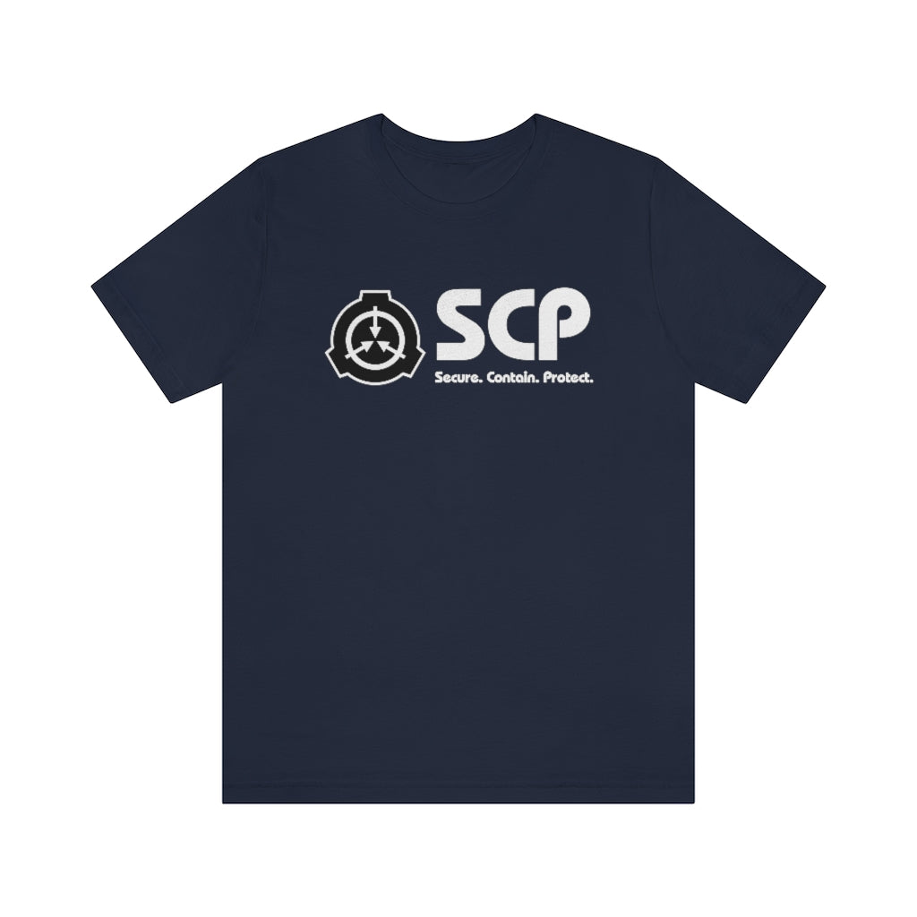 SCP Logo and Slogan Unisex T-Shirt