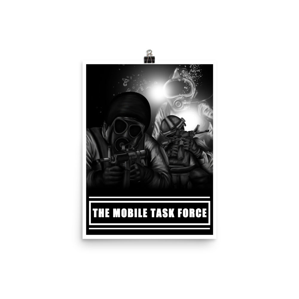 Mobile Task Force Poster by SCP ILLUSTRATED