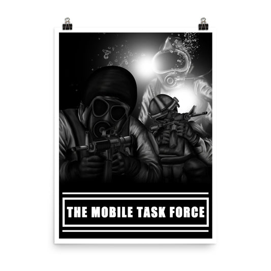 Mobile Task Force Poster by SCP ILLUSTRATED