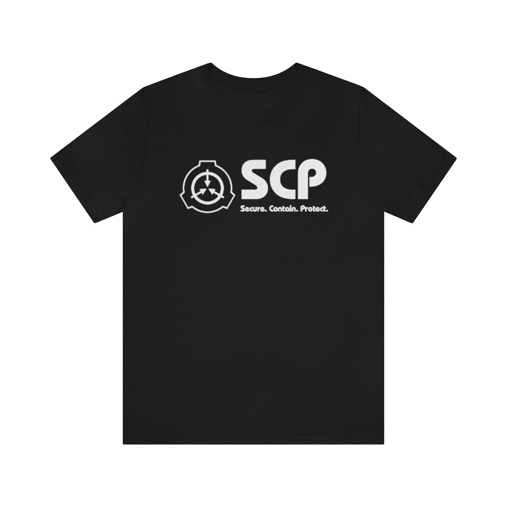 SCP Logo and Slogan Unisex T-Shirt