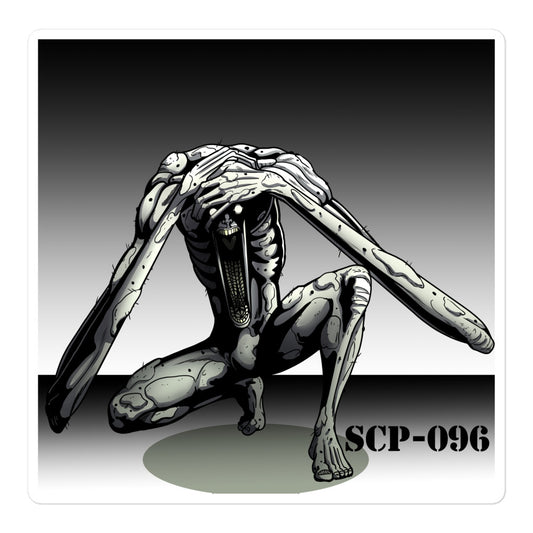 SCP 096 Shy Guy Sticker by SCP Illustrated