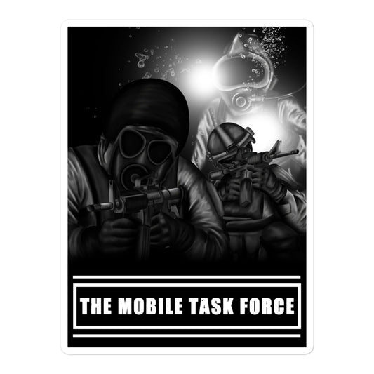 Mobile Task Force Sticker by SCP ILLUSTRATED