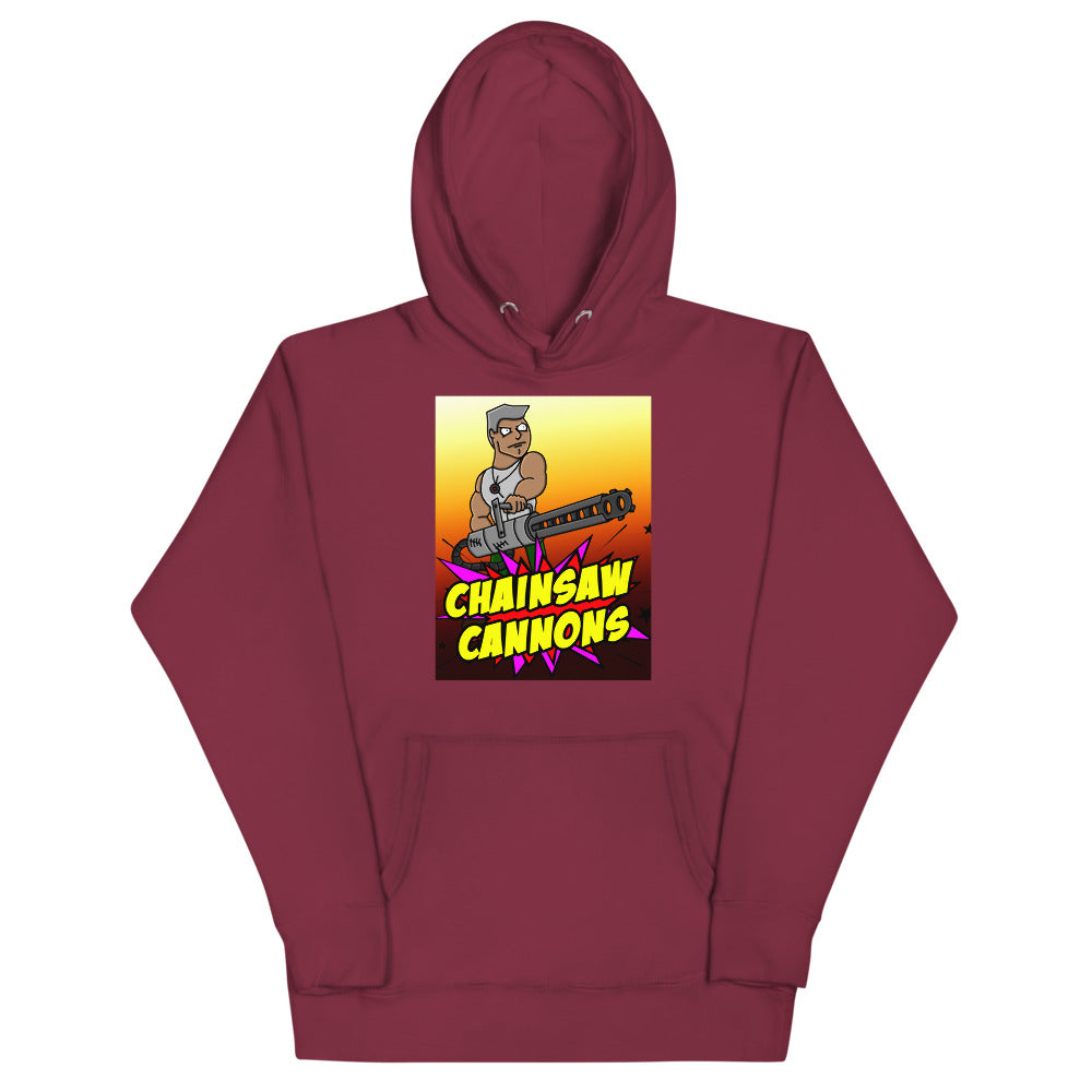 Chainsaw Cannons Unisex Hoodie